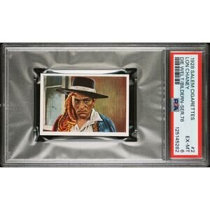 1928 Salem Cigarettes Lon Chaney PSA 6 EX-MT Phantom of the Opera, The Unknown